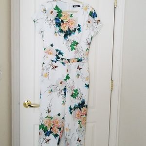 Floral jumpsuit